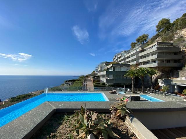 Unique Apartment - Costa Plana Cap-d'Ail Exterior foto